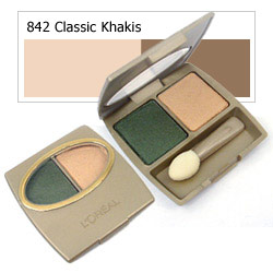 Loreal Wear Infinite Eye Shadow Duo 842 Classic Khakis