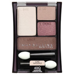 Maybelline ExpertWear Eye Shadow Quad 40Q Designer Chocolates