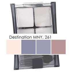 Maybelline ExpertWear Eye Shadow Quad 261 Destination MNY