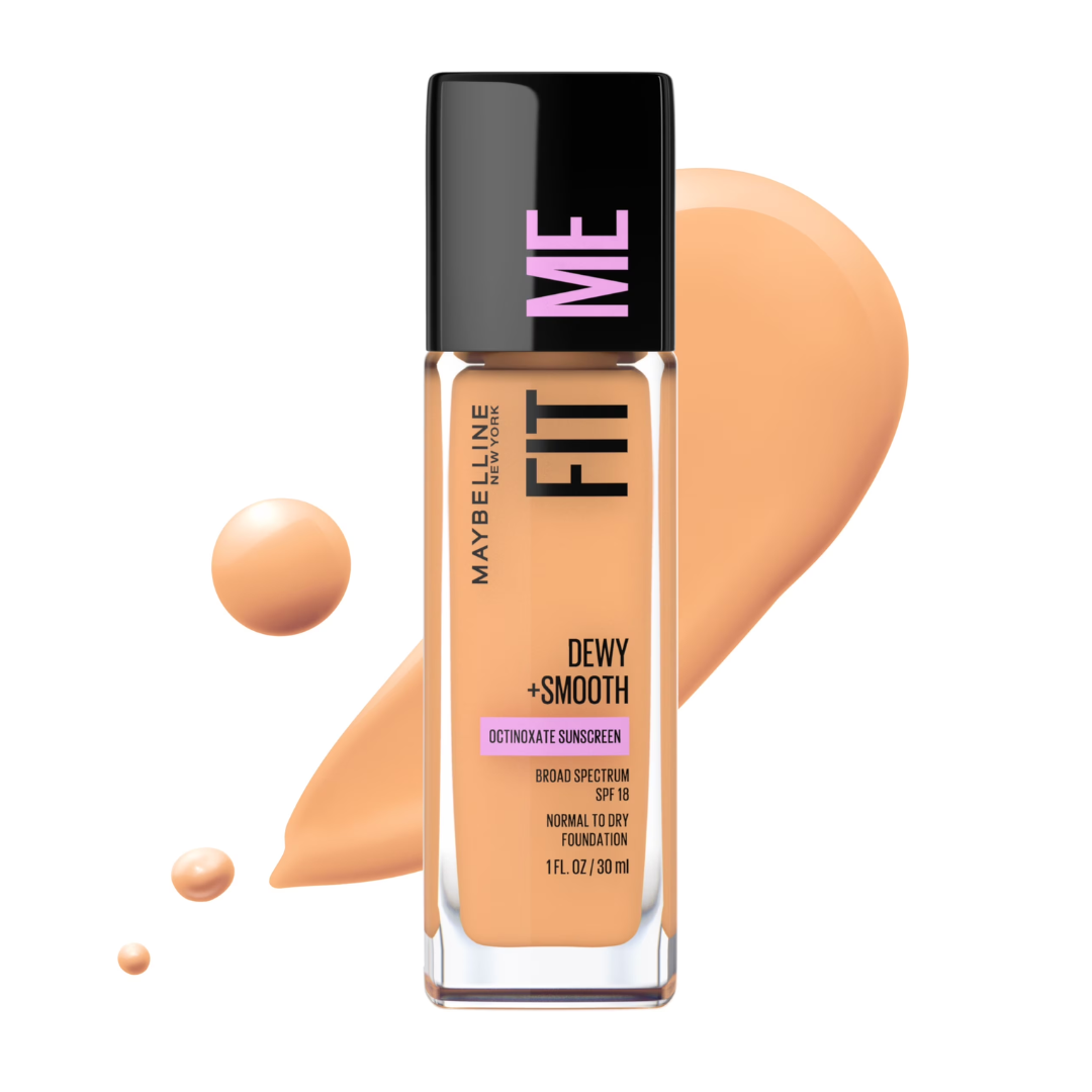 Maybelline Fit Me Dewy + Smooth Liquid Foundation 228 Soft Tan