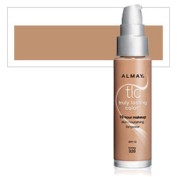 Almay TLC Truly Lasting Color 16 Hour Makeup, 1 fl. oz. 340 Tan 09