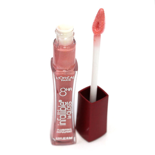 Loreal Infallible Plumping Lip Gloss 106 Plumped Pink