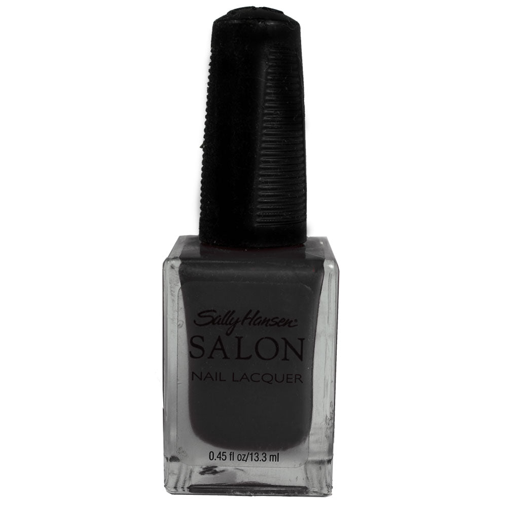 Sally Hansen Salon Nail Lacquer, .45oz 57 Pat on the Black