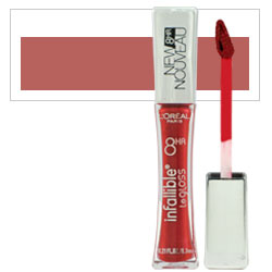 Loreal Infallible 8 Hour Le Gloss 206 Plumped Rose