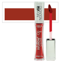 Loreal Infallible 8 Hour Le Gloss 320 Red Fatale