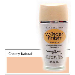 Maybelline Wonder Finish Clean Powder Finish Foundation 200 Creamy Natural