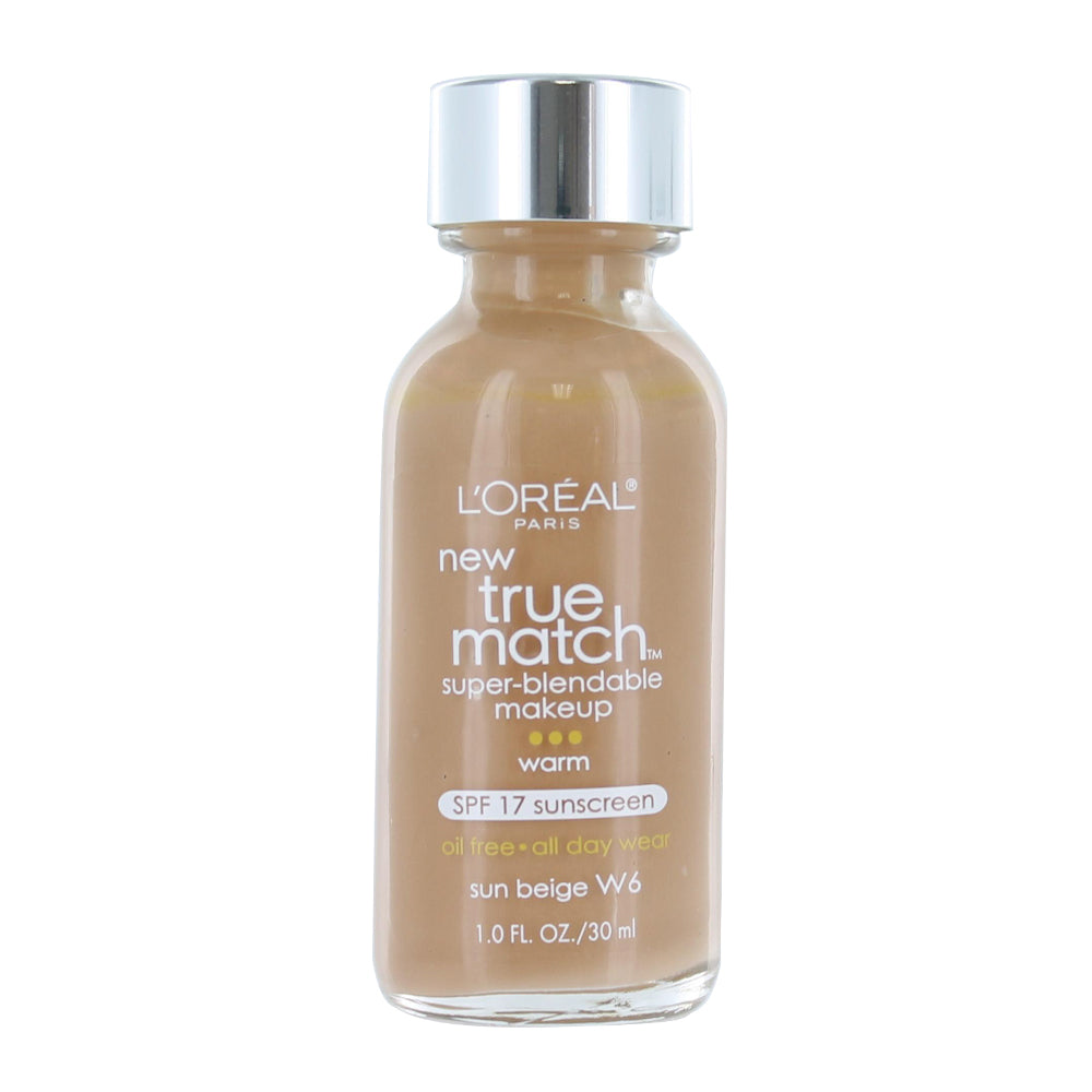 Loreal True Match Super Blendable Liquid Makeup W6 Sun Beige