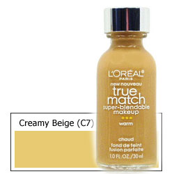 Loreal True Match Super Blendable Liquid Makeup Creamy Beige