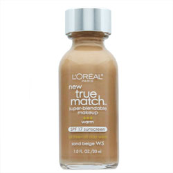 Loreal True Match Super Blendable Liquid Makeup W5 Sand Beige