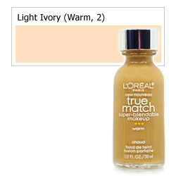 Loreal True Match Super Blendable Liquid Makeup Light Ivory