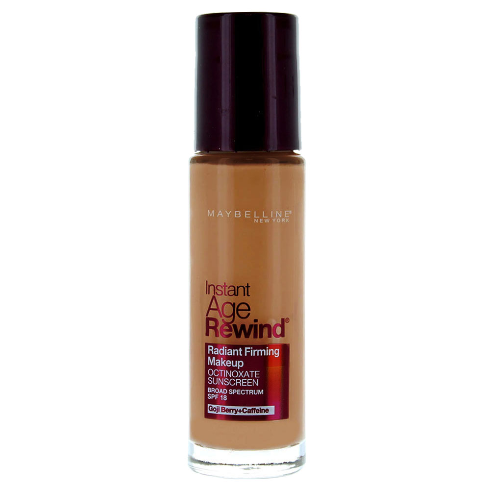 Maybelline New York Instant Age Rewind Radiant Firming Makeup, SPF 18, 1 fl. oz. 360 Cocoa