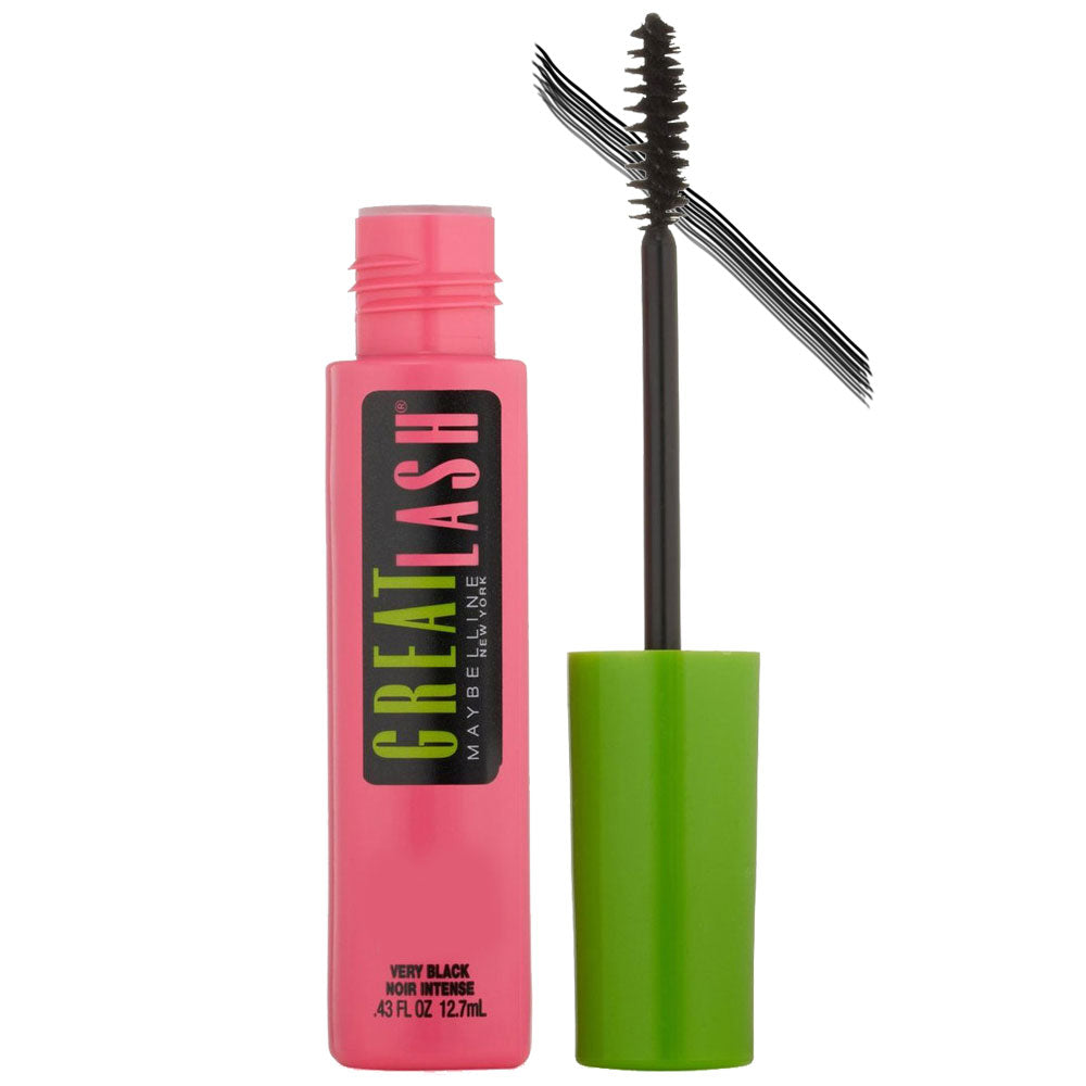 Maybelline Great Lash Mascara 120 Blackest Black (Curved Brush)