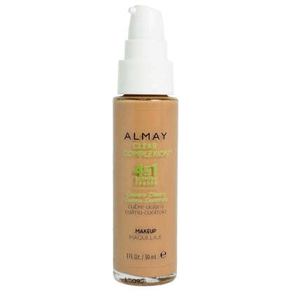 Almay Clear Complexion Liquid Makeup, Pump Top 900 Tan