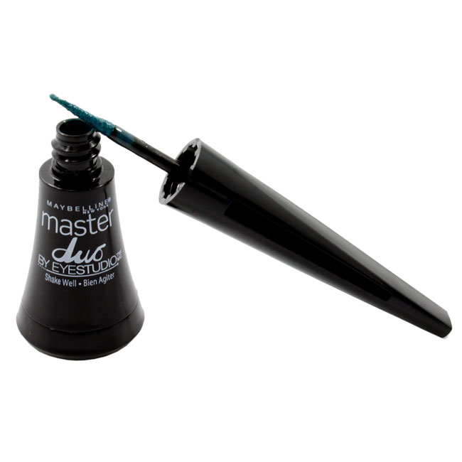 Maybelline Eye Studio Master Duo 2-in-1 Glossy Liquid Liner 510 Glossy Teal