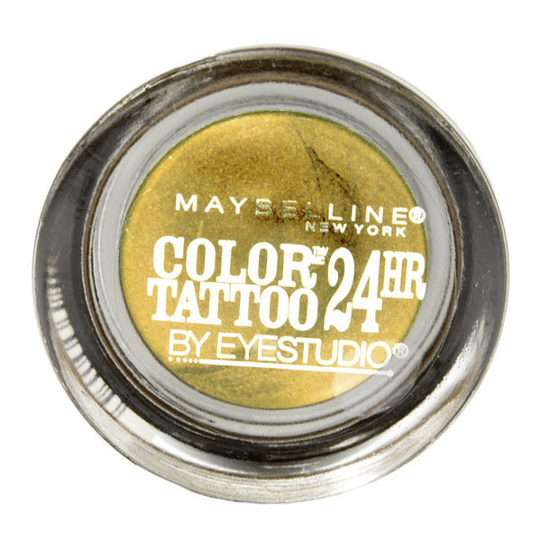Maybelline Eye Studio Color Tattoo 24Hr Eye Shadow - 65 Gold Rush (2-Pack)