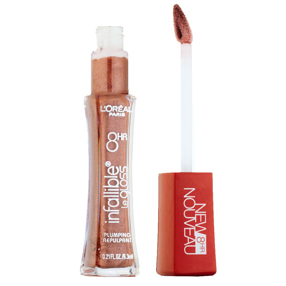 Loreal Infallible Plumping Lip Gloss 406 Plumped Coral