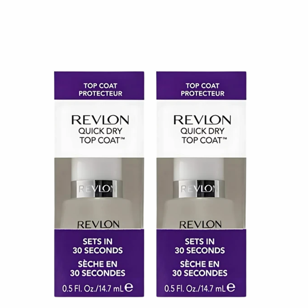 Revlon Quick Dry Top Coat 210 (2-Pack)