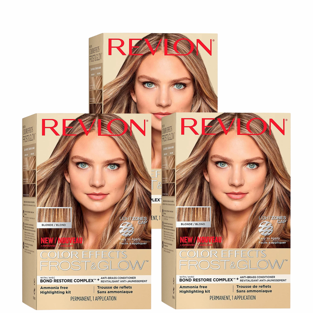 Revlon Color Effects Frost & Glow Highlighting Kit - Blonde (3-Pack)