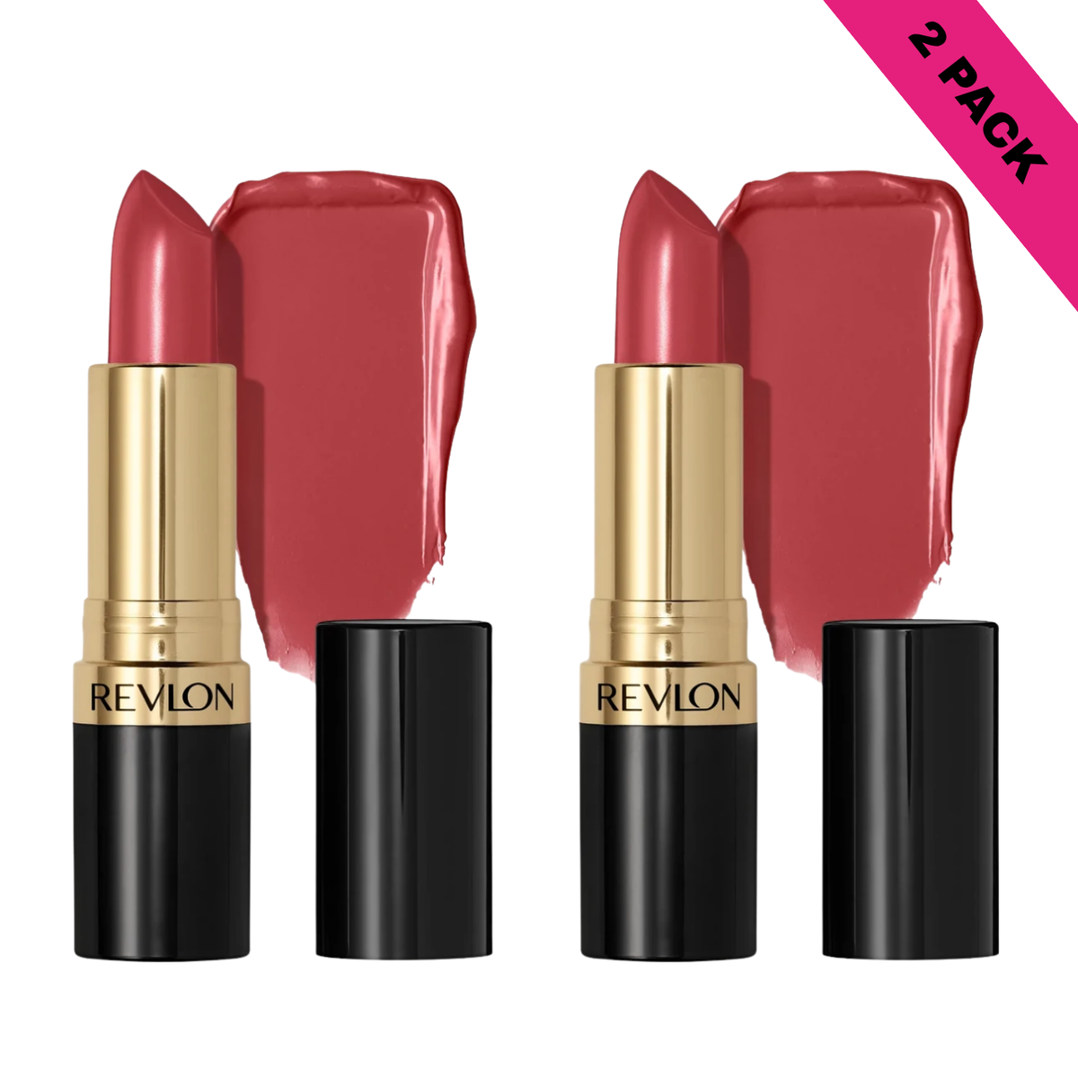 Revlon Super Lustrous Lipstick - 225 Rosewine (2-Pack)