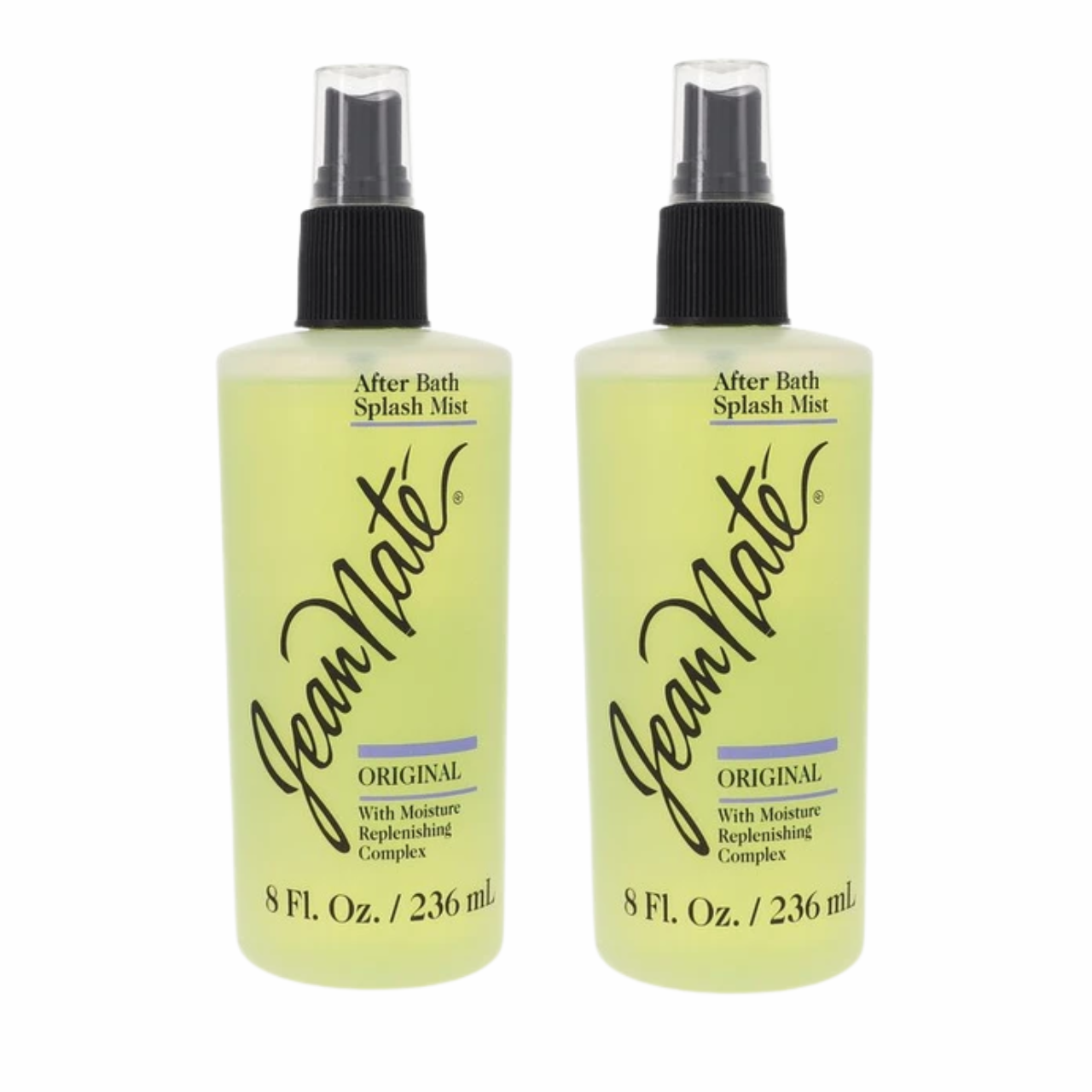 Revlon Jean Nate After Bath Splash Mist 8 oz (2-Pack)