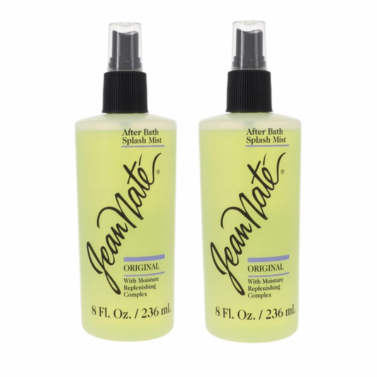 Revlon Jean Nate After Bath Splash Mist 8 oz (2-Pack)