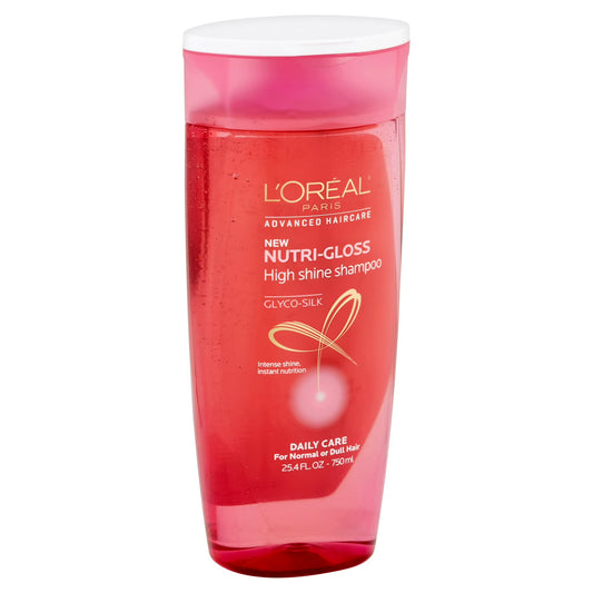 Loreal Nutri-Gloss High Shine Shampoo, 25.4 fl. oz. NO BMB
