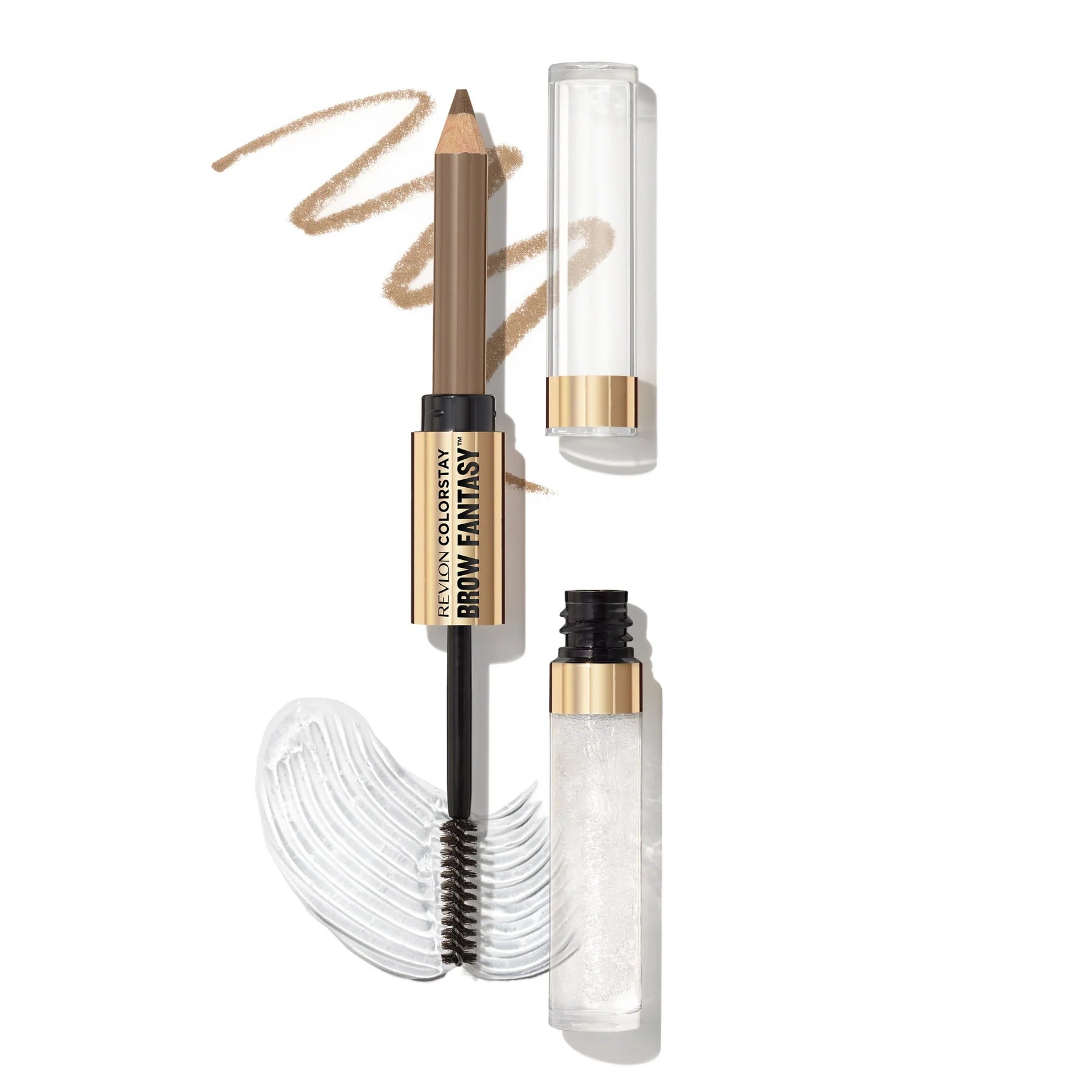 Revlon Brow Fantasy Pencil & Clear Gel 001 Ash Blonde