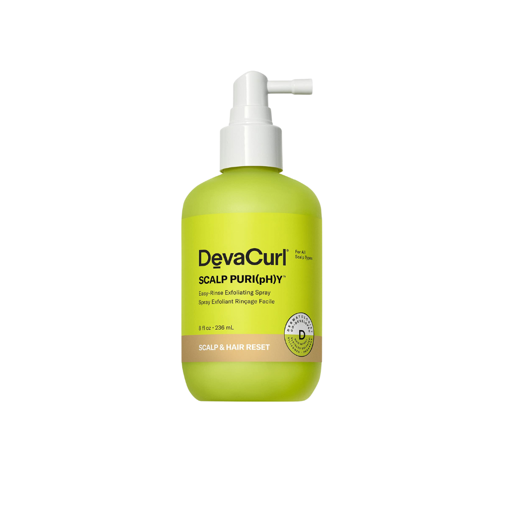 DevaCurl Scalp Puri(pH)y Easy-Rinse Exfoliating Spray, 3 fl oz (Travel Size)