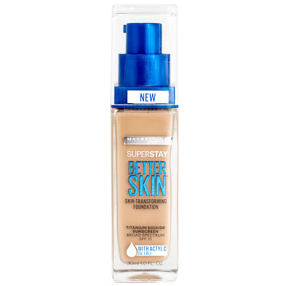 Maybelline Superstay Better Skin Skin-Transforming Foundation SPF15 30 Warm Nude