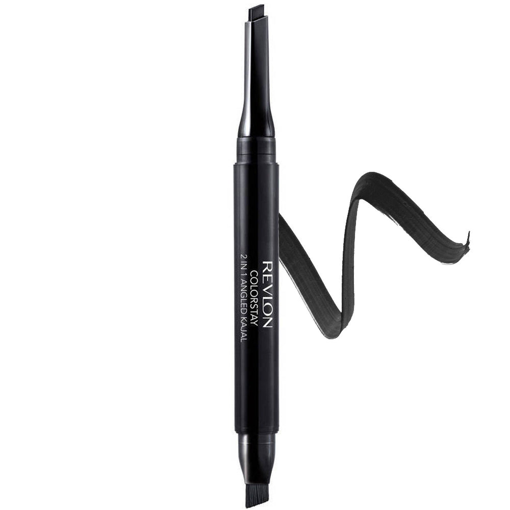 Revlon ColorStay 2-in-1 Angled Kajal Eyeliner 101 Onyx
