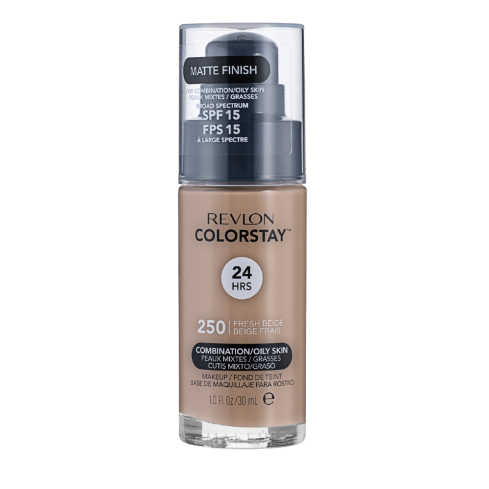 Revlon ColorStay Makeup PUMP, Combination/Oily Skin SPF 15 250 Fresh Beige
