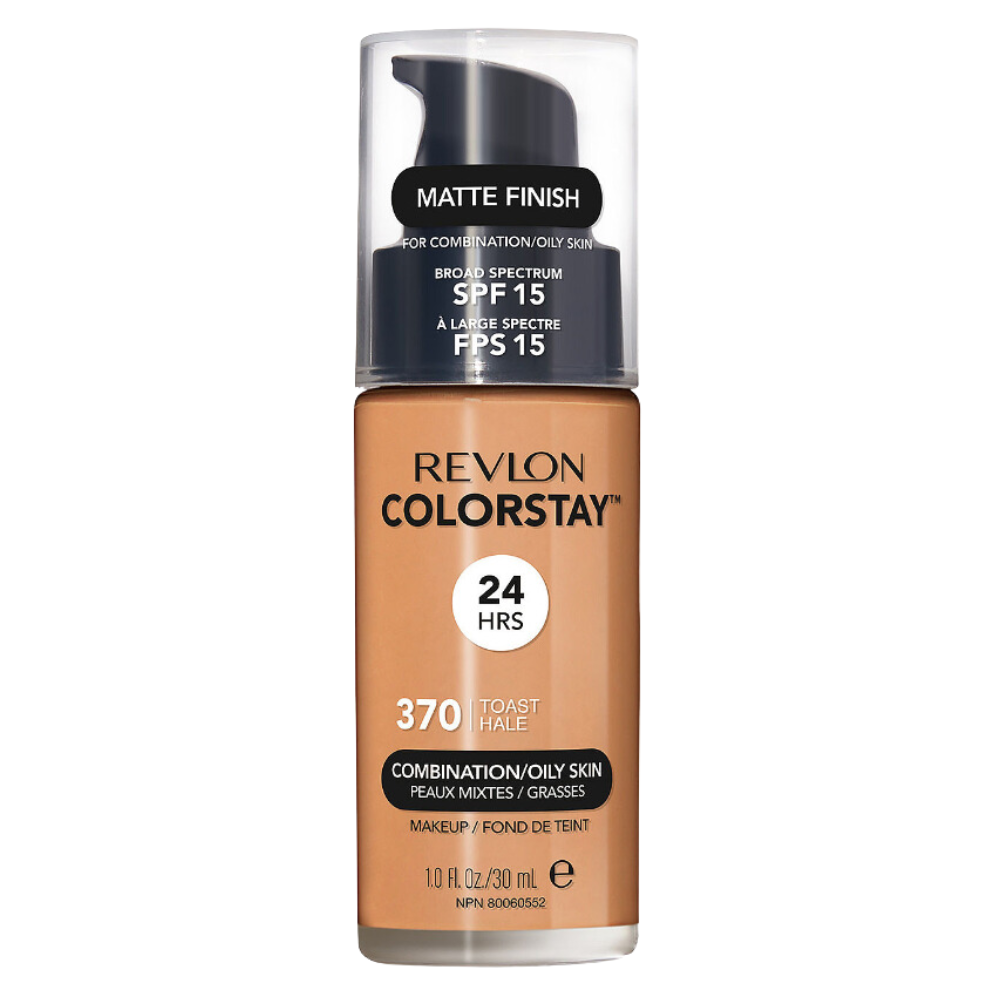 Revlon ColorStay Makeup PUMP, Combination/Oily Skin SPF 15 370 Toast