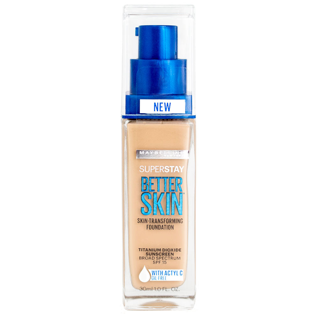 Maybelline Superstay Better Skin Skin-Transforming Foundation SPF15 20 Classic Ivory