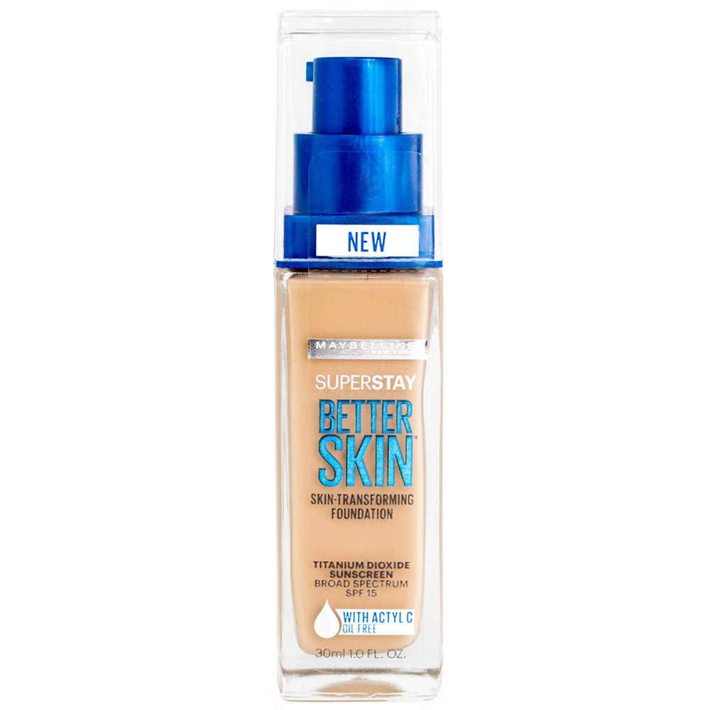 Maybelline Superstay Better Skin Skin-Transforming Foundation SPF15 25 Nude Beige