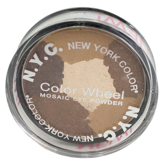 NYC New York Color Color Wheel Mosaic Eye Powder 820B Brown Sugar