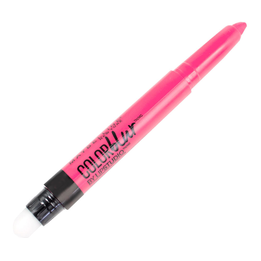 Maybelline Color Blur by Lip Studio Cream Matte Pencil & Smudger 10 Fast & Fuchsia