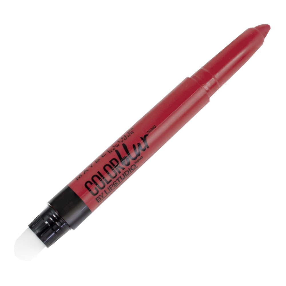 Maybelline Color Blur by Lip Studio Cream Matte Pencil & Smudger 30 Partner In Crimson