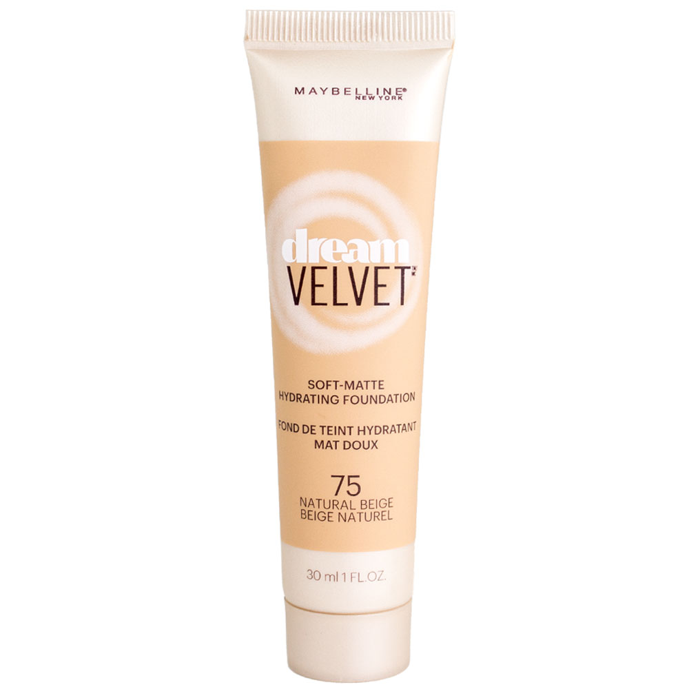 Maybelline Dream Velvet Soft-Matte Hydrating Foundation 75 Natural Beige