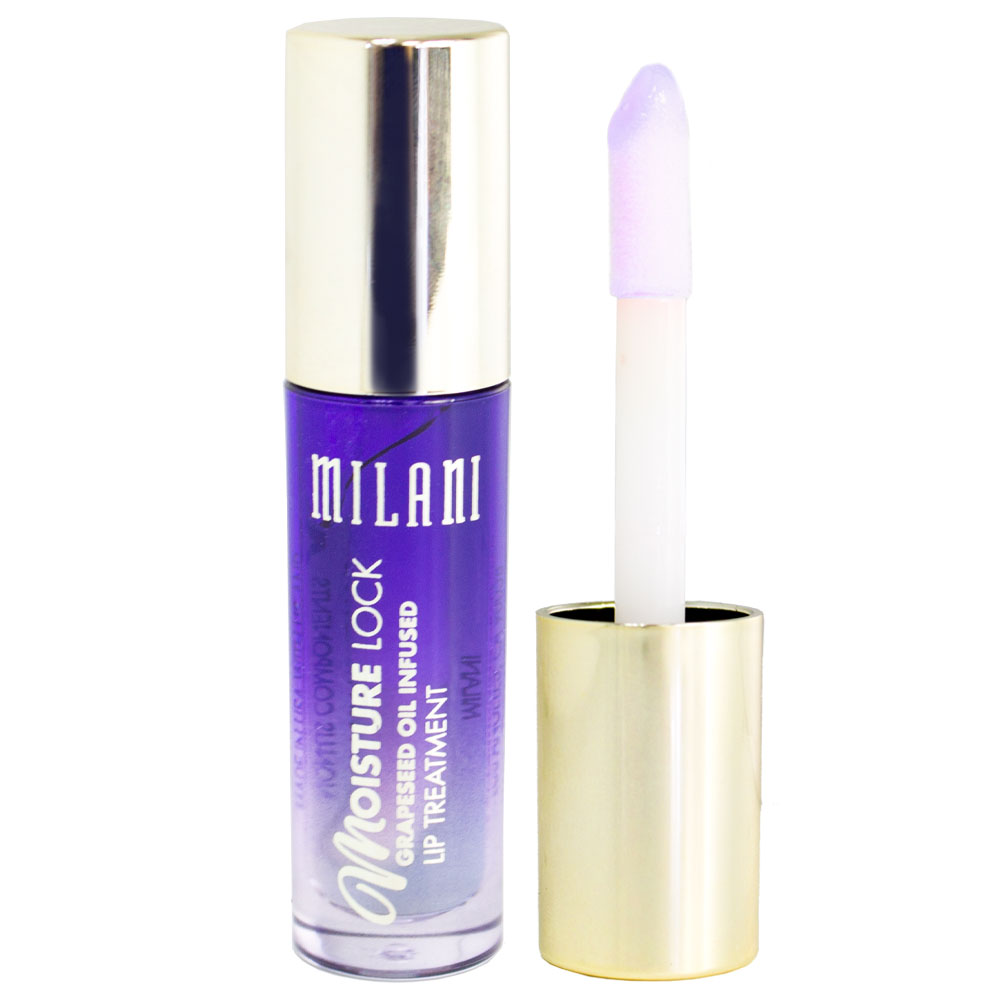 Milani Moisture Lock Oil Infused Lip Treatment 04 Conditioning Grapeseed