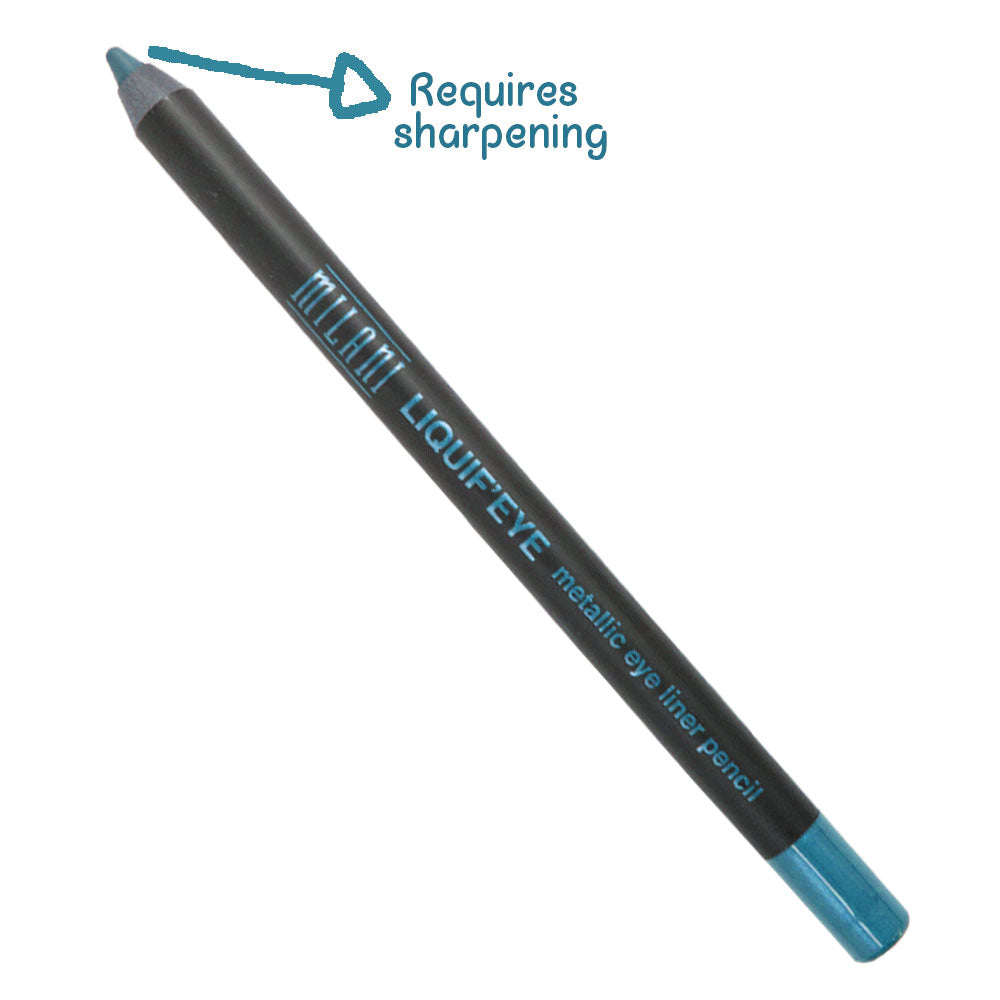 Milani Liquid Eye Liquid-Like Eye Liner Pencil 04 Aqua (Requires Sharpening)