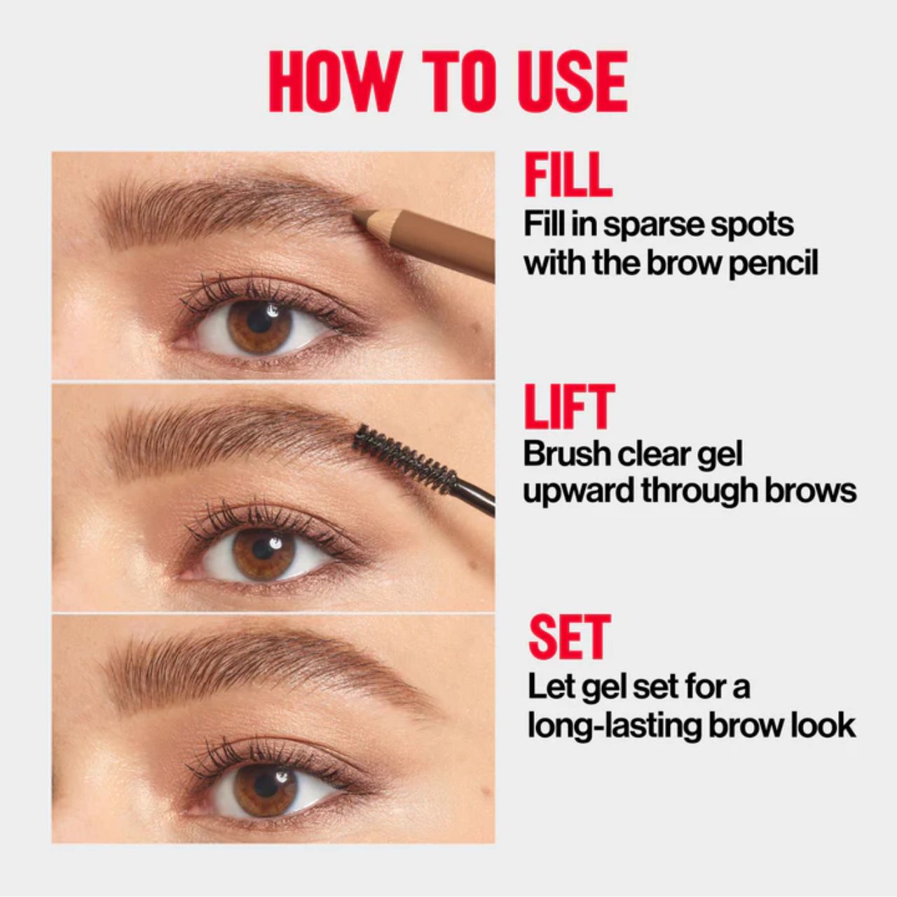 Revlon Brow Fantasy Pencil & Clear Gel