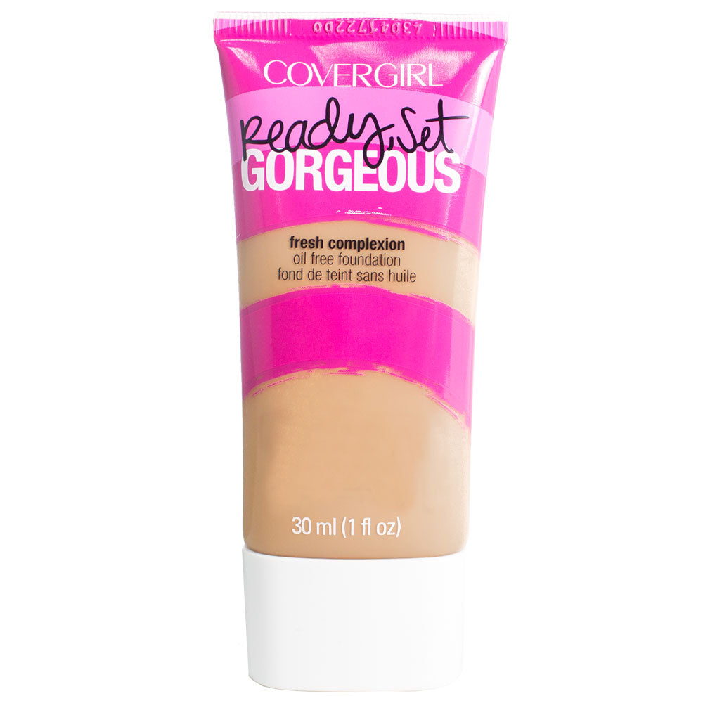 Cover Girl Ready Set Gorgeous Fresh Complexion Oil Free Foundation 305 Golden Tan