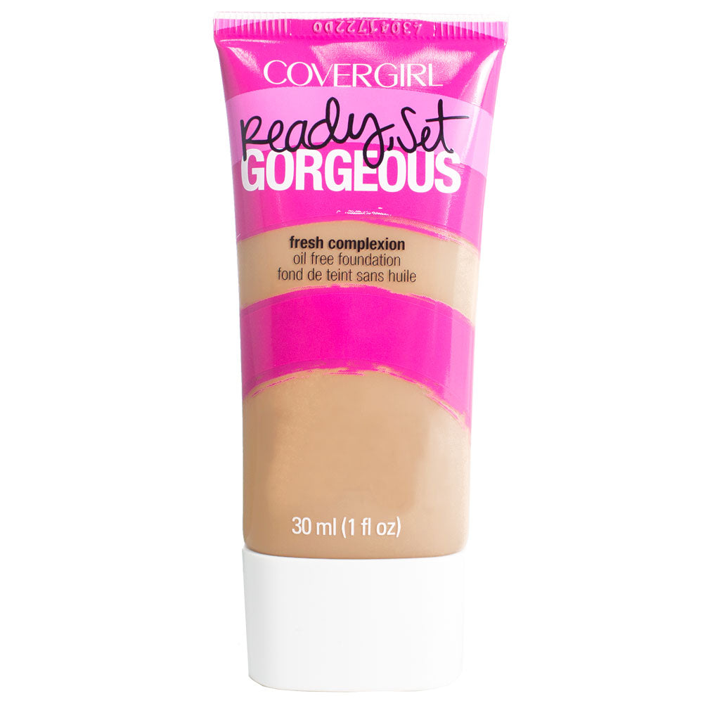 Cover Girl Ready Set Gorgeous Fresh Complexion Oil Free Foundation 310 Classic Tan