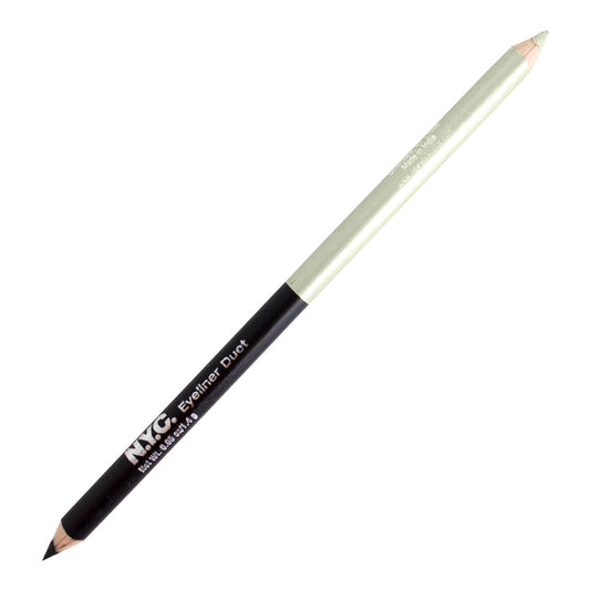 NYC New York Color Eyeliner Duet 880 Mockingbird (Black White)