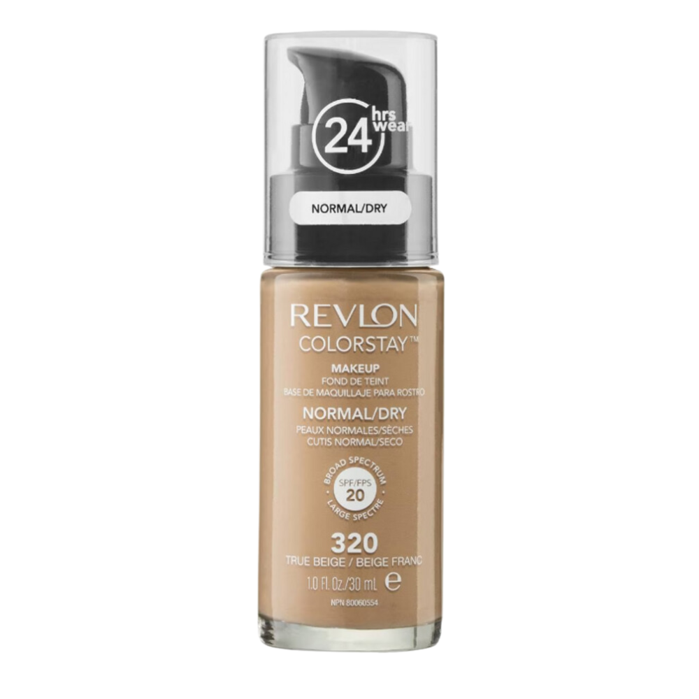 Revlon ColorStay Makeup PUMP, Normal/Dry Skin SPF 20 320 True Beige