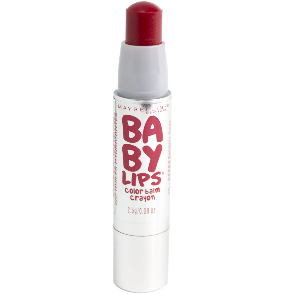 Maybelline Baby Lips Color Balm Crayon 25 Refreshing Red