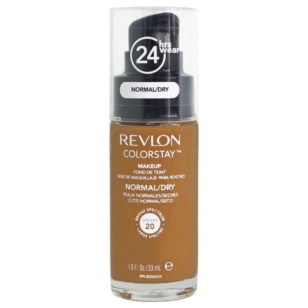 Revlon ColorStay Makeup PUMP, Normal/Dry Skin SPF 20 410 Cappuccino