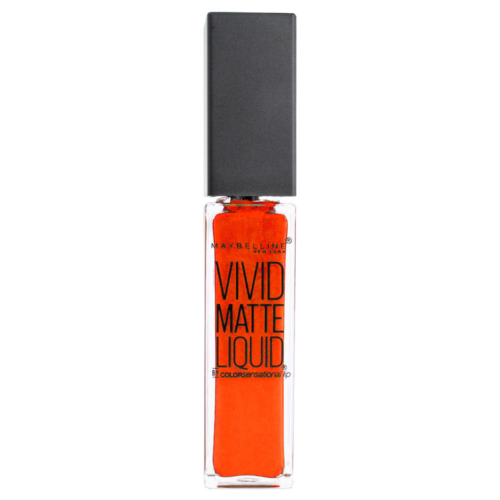 Maybelline Color Sensational Vivid Matte Liquid Lip Color 18 Orange Obsession