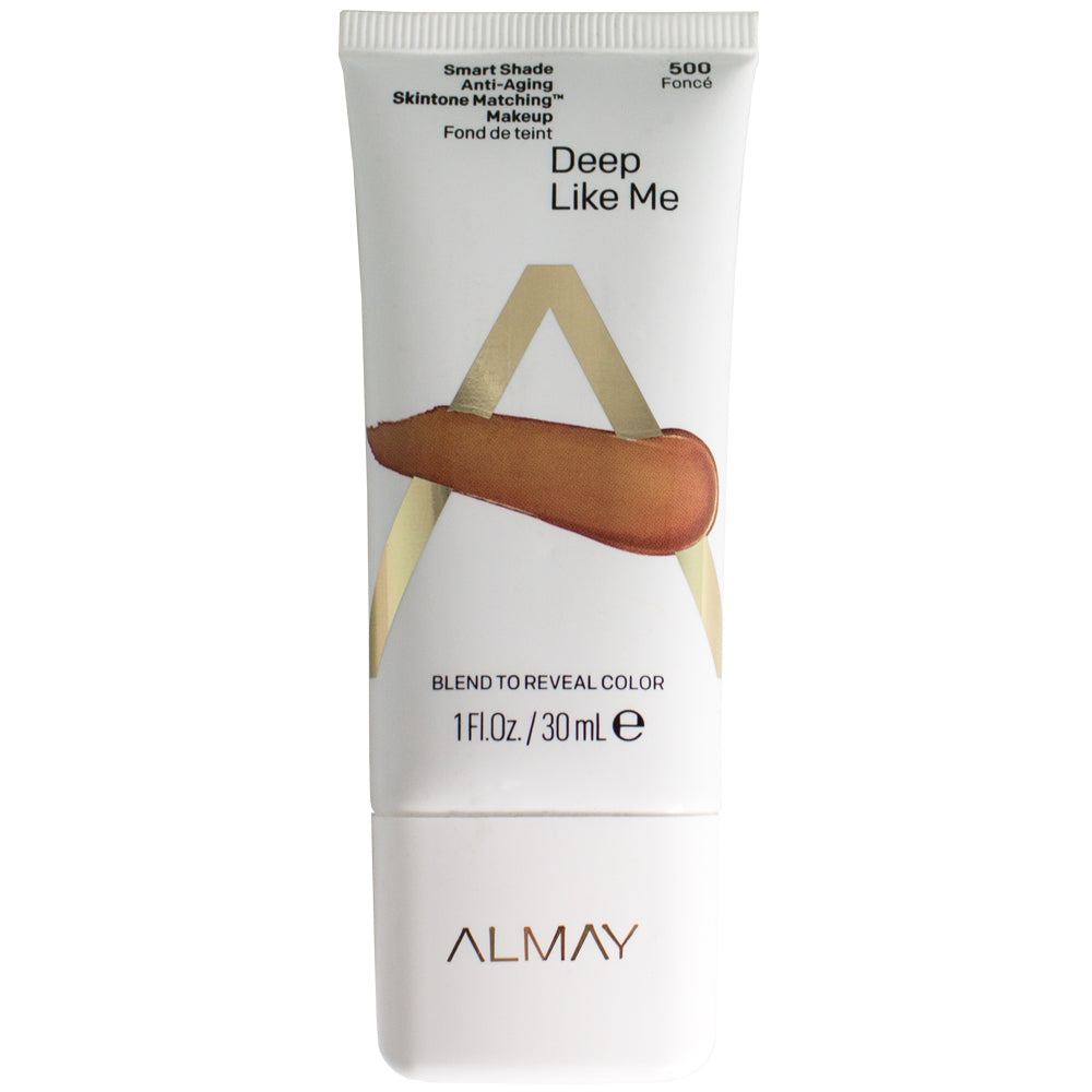 Almay Smart Shade Anti-Aging Skintone Matching Makeup 500 Deep Like Me