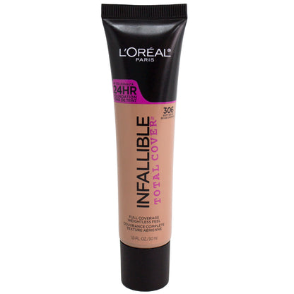 Loreal Infallible Total Cover Foundation 306 Buff Beige